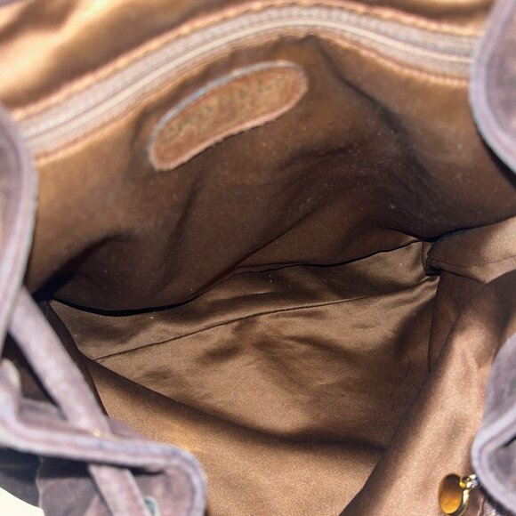 CHANEL Suede Matelasse Chain Backpack CC - Picture 2 of 9